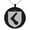 Black, variant on Stainless Steel Arm Armor Leadership Coat of Arms Shield Engraved Small Medallion Circle Charm Pendant Necklace
