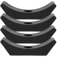 thumbnail image 1 of LOLIPPYY 4Pcs Dumbbell Holder Black Lightweight PP Material Stable Weight Storage Rack, 1 of 7