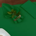 thumbnail image 5 of Ruvanti Cloth Napkins Set of 12, 18x18 Inches Napkins Cloth Washable, Soft, Durable, Absorbent, Cotton Blend. Table Dinner Napkins Cloth for Hotel, Christmas Parties, Restaurant, Wedding - Dark Green, 5 of 9