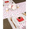 thumbnail image 3 of Confetti Hearts Print Napkin (Set of 6), 3 of 8