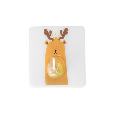 

home decor animal hook traceless sticky coat hook hanger room decor wall bedroom wall paper sticker pull stick