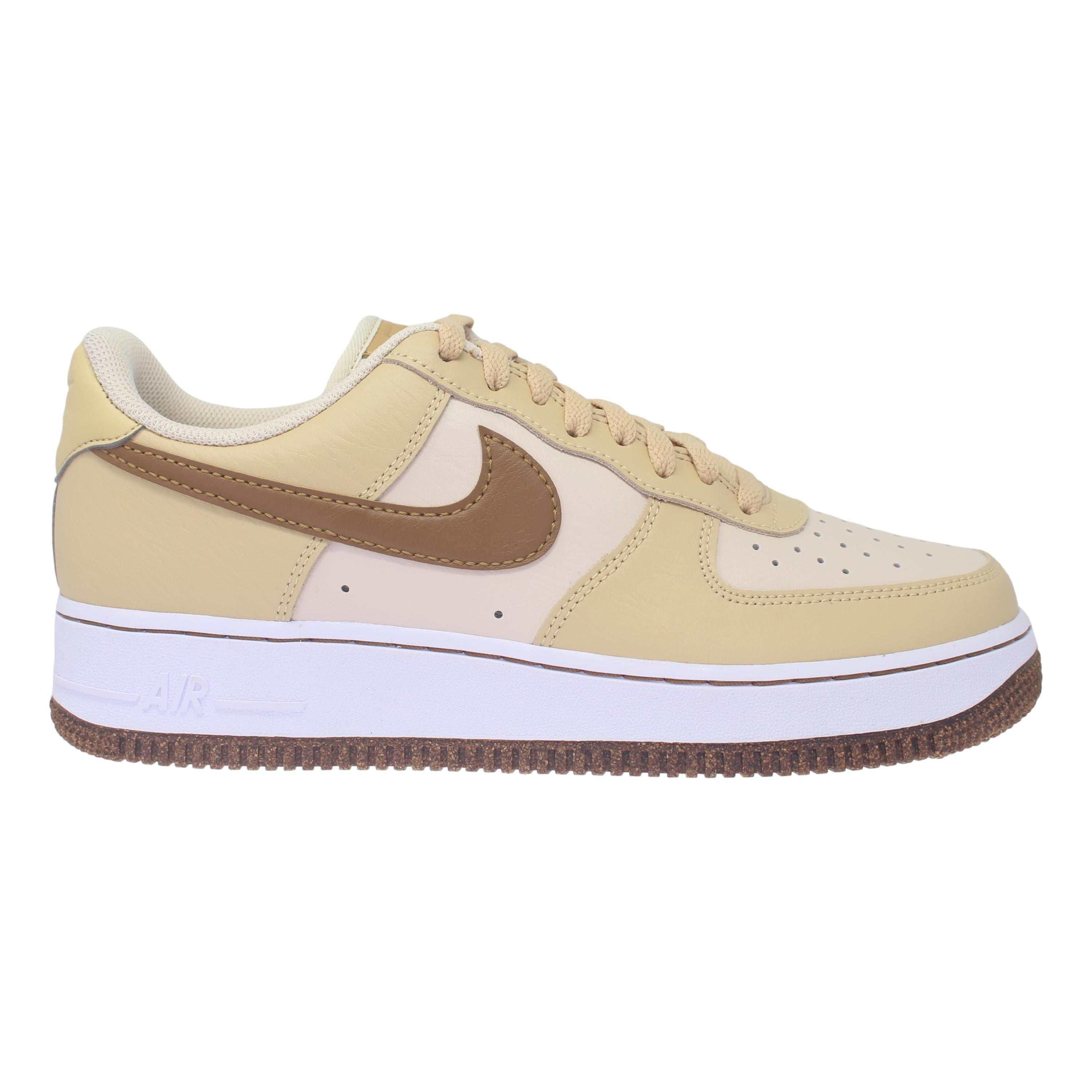 Nike Air Force 1 '07 LV8 Pearl White/Ale BrownSesame DQ7660200 Men's Size 9 Medium