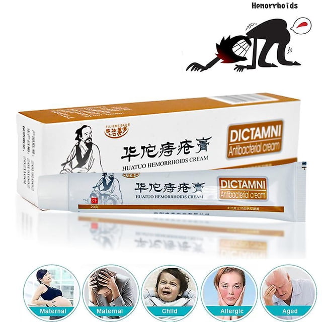Pomada para hemorroides 100% Original Vietnam crema china analgésico alivio del dolor fisura Anal externa yeso médico// kaili Sencillez