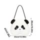 thumbnail image 3 of Bolso Bandolera Panda, Bolso De Hombro Con Diseño De Animalito, Bolso De Peluche Estilo Japonés, Correa Ajustable Para Salidas Informales, Ligero Para Uso Diario, 3 of 9
