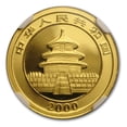 thumbnail image 3 of 2000 China 1/10 oz Gold Panda Frosted MS-70 NGC, 3 of 3