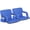 Blue-2PCS, variant on WoofPaw Stadium Seats with Back Support, Extra Wide Bleacher Chair for Bleachers, 6-Position Reclining Stadium Chair with Padded Cushion, Armrests, Cup Holder, Storage Pockets,Blue