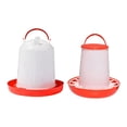 thumbnail image 2 of Alimentador Automático para Pollos Bebedero Y Recipiente para Alimento de Aves Fabricación en PP Resistente Función de Ahorro de Alimento Adecuado Par 17x15cm 185x18cm, 2 of 8