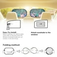 thumbnail image 5 of Yuyamidu Blue Butterfly Car Window Shades for Baby Bling Car Window Sun Shade 2 PCS Cling Car Sun Shade for Windows Fashion Car Shades for Side Windows Baby, Sunshades for Car Auto SUV, 5 of 7