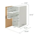 thumbnail image 7 of Yamazaki Home Video Game Storage Cabinet, White, Steel, 7 of 7