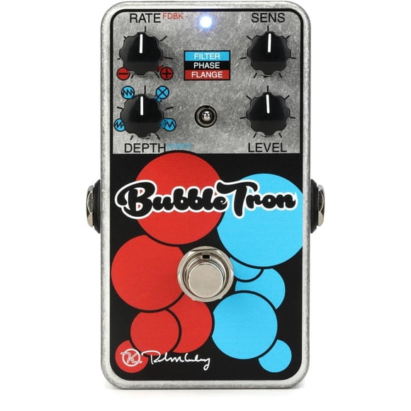 Pedal de Efectos Keeley Bubble Tron gris Dynamic Flanger Phaser