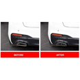 thumbnail image 3 of Embellecedor de tubo de escape XCF de acero inoxidable negro para coche Serie 5 G30 528li 530li 2017-2018, 3 of 4