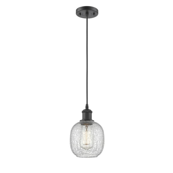 Innovations Lighting 516-1P Belfast Belfast 6" Wide Mini Pendant - Bronze