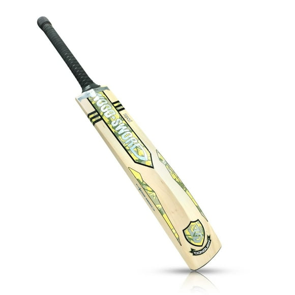 Wood - Sword Raw Kashmir Willow - Grade 3 Cricket Bat , Camo | Size - Harrow , Suitable For All Types Of Cricket Ball