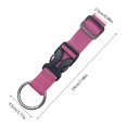 thumbnail image 6 of Anti-theft Retractable Keychain Retractable Hook Keychain Easy-to-pull Nylon Rope Keyholder Keyring Accessories 100cm, 6 of 9