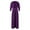 Purple, variant on AOOCHASLIY House Eobes for Men Clearance Long Robes Winter Plush Lengthened Shawl Bathrobe Home Clothes Long Sleeved Robe Coat