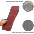 thumbnail image 4 of Abrasive Belt 100 X 915 Mm 80 120 150 240 400 Abrasive Belt Grinder (10 Pcs) Thisndegoogle - ,hww, 4 of 5
