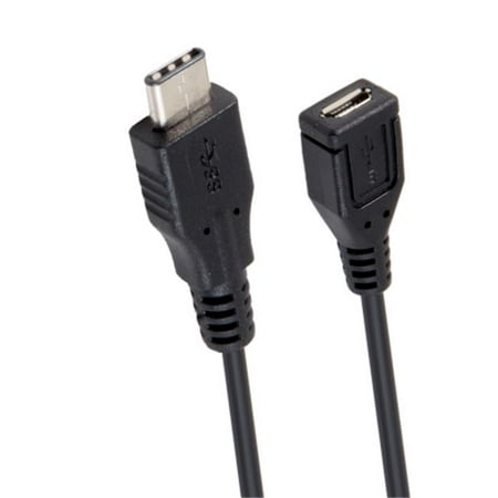 Syba Sy Cab20172 8 In Usb 31 Type C Male To Micro B Female Adapter
