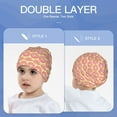 thumbnail image 6 of Pofeuu Donuts With Pink Glaze Print Toddler Beanies for Boys Baby Warm Slouchy Skullcap Hats Toddler Beanie Knit Caps Hats for Kids, 6 of 7