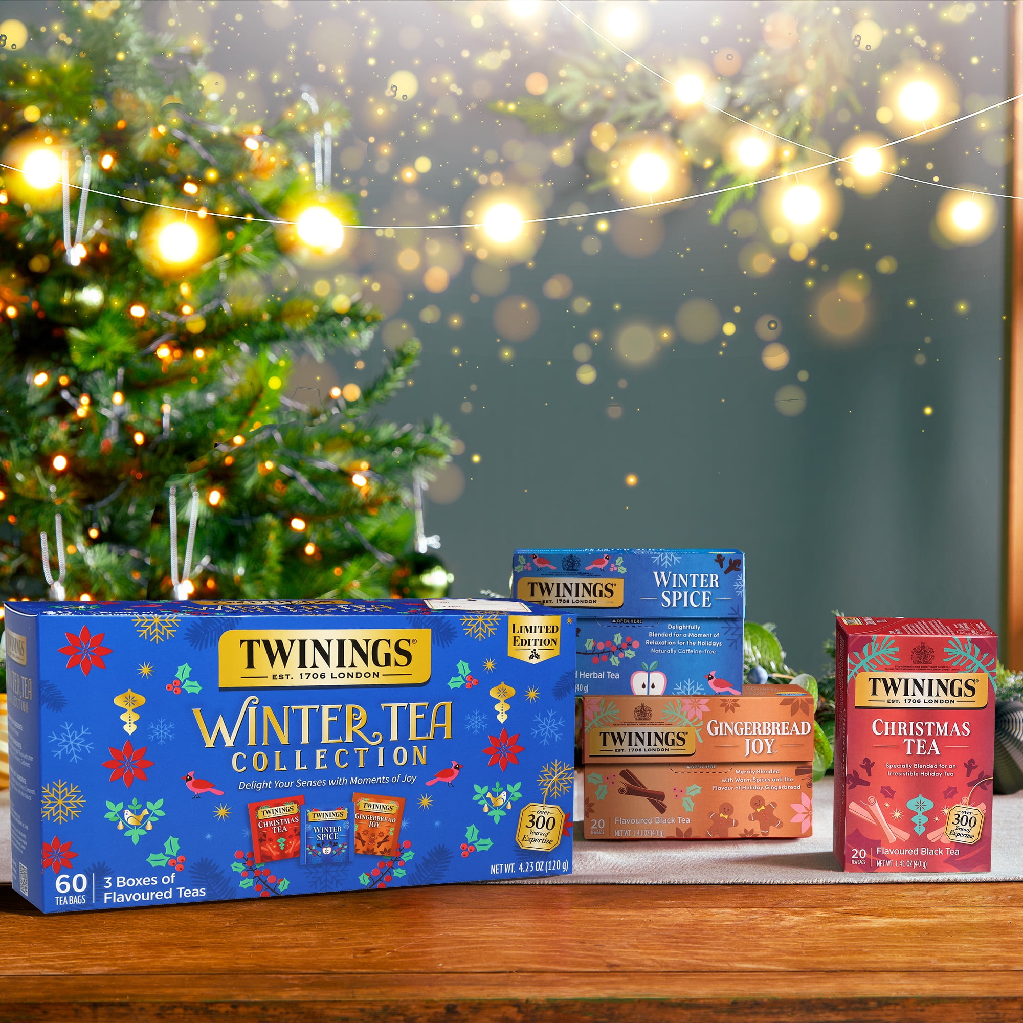Twinings Winter Collection Tea Bags, 3 Boxes, 60 Count - Walmart.com