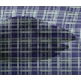 thumbnail image 4 of oneOone Viscose Chiffon Fabric Check Kasuri Print Fabric BTY 42 Inch Wide, 4 of 4