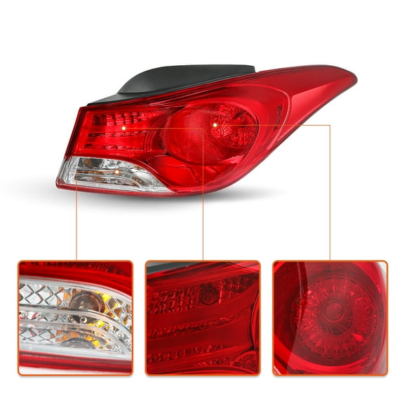 Right Passenger Side Tail Light Fits 2011 2012 2013 Hyundai Elantra 924023Y000