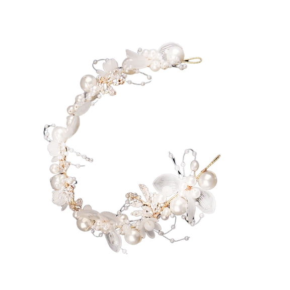 Milisten Gorgeous Wedding Accessory Hair Jewelry for Bride 1Set