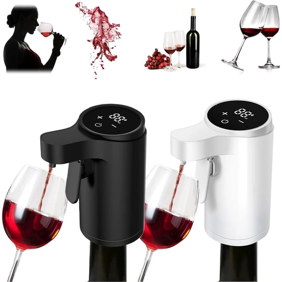 Liquor Dispenser 2.0, Smart Dispenser, Smart Automatic Touch Control Alcohol Pourer, Built-In Aeration Tech to Enhance Every Drink, for Any Bottle