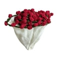 thumbnail image 3 of Manta de ramo de flores de cama terminado con el sofá decoración del hogar región de lanzamiento de tejido floral para aniversario de inauguración de láctea roja, 3 of 8
