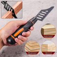 thumbnail image 4 of Hojas de sierra curvas universales de dientes finos, acero con alto contenido de carbono, ideales para carpintería, bricolaje y uso profesional. Juego de 1, 3 y 5 piezas., 4 of 5