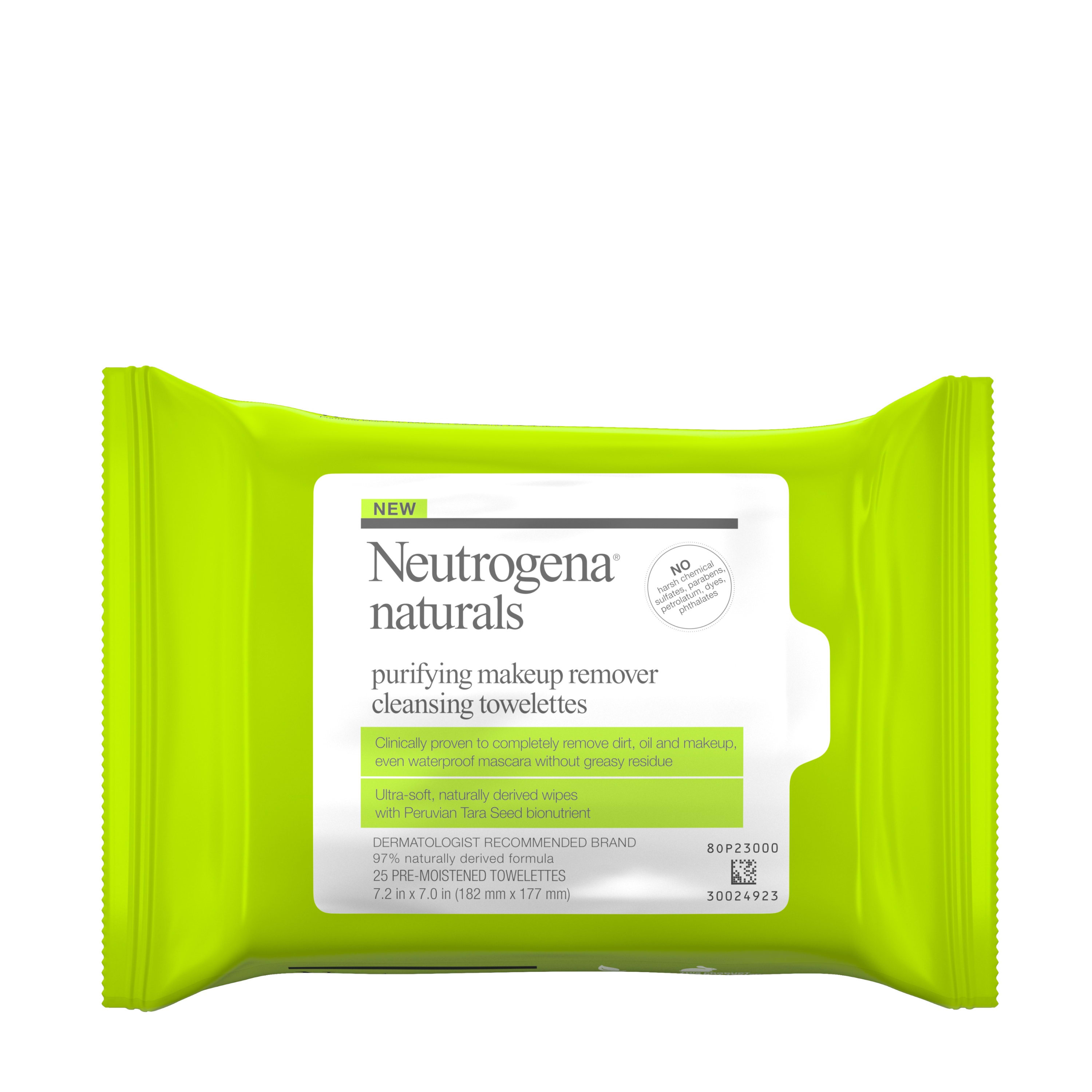 Neutrogena Naturals Purifying Makeup Remover Cleansing Wipes, 25 ct. - image 3 of 9