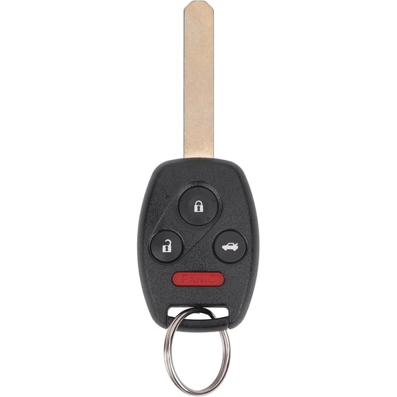 Keyless Entry Remote Control Car Ignition Key Fob Compatible with Honda Accord 2003-2007, Replacement for OUCG8D-380H-A, 4 Button