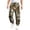 F5-Deep Green, variant on Baggy Camo Cargo Pants for Men Maple Leaf Print Elastic Waist Tapered Cargo Pants with Flap Pockets Wide Leg Trousers Hunting Casual Fashion Loose Fit Y2k Streetwear,Camouflage L