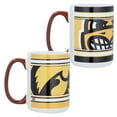 thumbnail image 2 of Iowa Hawkeyes 15oz. Home & Away 2-Pack Mug Set, 2 of 2