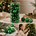 thumbnail image 5 of Ball Ornament Glossy Finish Decorative Sphere Multi‑Surface Style for Christmas Tree Holiday Decoration, 5 of 7