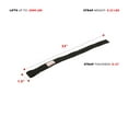 thumbnail image 5 of Sunny Health & Fitness Weight Lifting Straps with Neoprene Padding for Heavy Duty Workouts, Strength Training, NO. 086, 5 of 11