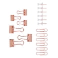 thumbnail image 1 of Clips Office Clips Kit Colored Metal Antirust Push Pins Paper Clips Binder Sets Paper Storage Decoration Office Supplies, 1 of 8