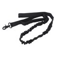 thumbnail image 2 of Correa Elástica Para Perros Cuerda, Liberación Rápida Cómoda Correa Elástica Para Perros Con 2 Asas De Control Acolchadas Para Caminar De Noche Para Entrenamiento Militar De Cergrey Negro, 2 of 8