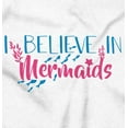thumbnail image 2 of I Believe in Mermaids Cute Adorable Women's Long Sleeve T Shirt Brisco Brands M, 2 of 6