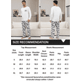 thumbnail image 6 of Men's panda-print casual long-sleeved long pants pajama set - suitable for both at-home wear and for wearing outside., 6 of 6