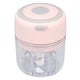 thumbnail image 1 of Picadora de Ajo Eléctrica, Mini Picadore de Verduras Portátil de 250 ml, Triturador de Ajo Recargable Por USB, Picadore de Cebolla Con Cuchilla de Acero inoxidable, 1 of 7