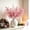 Pink, variant on Christmas Artificial Flower Bouquet Gold, Simulation Festive Floral Arrangement, Fake Flower Ornament for Holiday Tree Desktop Home Xmas Party Decoration, 21 Inch