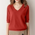 thumbnail image 2 of EDFBUYKRS Female Sweaters Woman's Slim Funnel Neck Sweater, Lightweight Fall Sweater Xl, 2 of 6