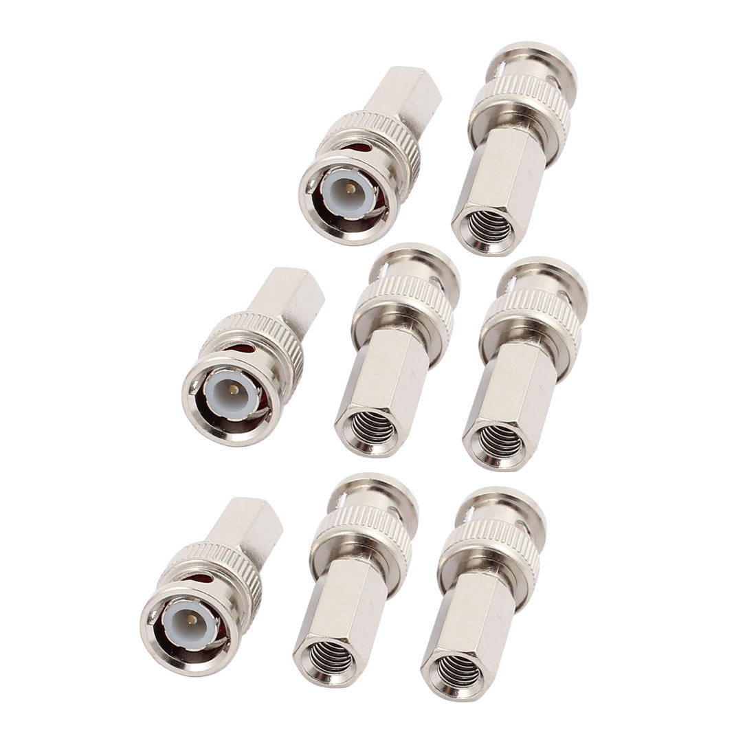 150 PCS BNC 1 Male To 2 Femal T Splitter New Connectors Adapter For CCTV Cameras