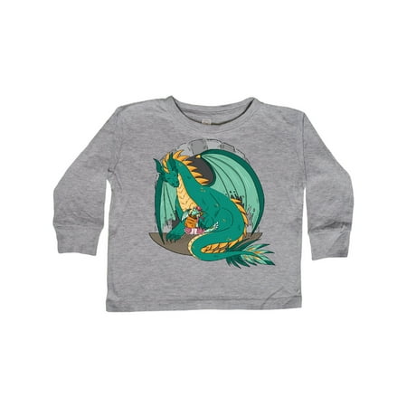 

Inktastic Dragon Princess Gift Toddler Boy or Toddler Girl Long Sleeve T-Shirt