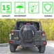 thumbnail image 3 of 2X Bolsa de Basura de NeumáTicos de Repuesto Bolsa de Almacenamiento para Exteriores para UTV SUV RV CamióN Equipo de RecuperacióN Todoterreno Ajustable Universal, 3 of 5