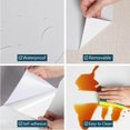 thumbnail image 2 of Papel Tapiz Autoadhesivo Mármol Para Pared, 60cm*200cm Adhesivo para Marmol de Contacto, Pintado Casa, Oficina, Cocina, Sala De Estar Blanco, 2 of 8