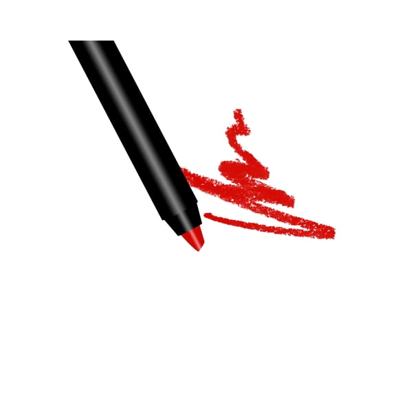 "Red Carpet Ready" Premium Matte Lip Liner Pencil | Deep Red | By The Clique