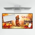 thumbnail image 4 of Happy Thanksgiving Dachshund Give Thanks Fall Beanie Scarf Welcome Desk Mat Full Keyboard Mouse Pad Wiener Dog Lover Gifts Idea Large Mousepad - 00020, 4 of 5