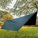 thumbnail image 5 of Lona impermeable de 360 ​​x 280 cm, portátil, para exteriores, camping, viajes, mochileros Verde oscuro, 5 of 9