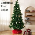 thumbnail image 3 of Selrti Honeycomb Christmas Tree Collar Foldable Paper Christmas Tree Base Stand Cover Basket Skirt Collar for 12"-25" Stands, 3 of 7